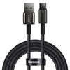 BASEUS KABEL USB-C DO USB 100W DO SZYBKIEGO ŁADOWANIA LAPTOPÓW TELEFONÓW 1M