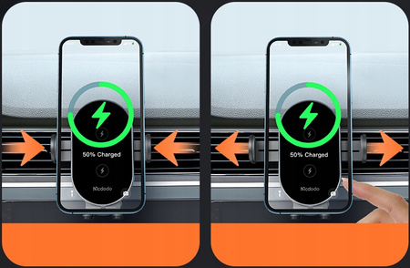 Phone holder , with inductive charger, for car Mcdodo