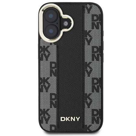 DKNY ETUI DO IPHONE 16 6.1 DO MAGSAFE HARDCASE CHECKERED WZÓR Z LOGO