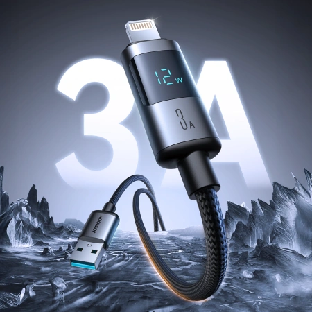 JOYROOM KABEL S-A16 PRO PRISM SERIES 3A USB-A LIGHTNING DO IPHONE 11 12 13