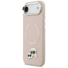 Etui Karl Lagerfeld Karl & Choupette     Pins MagSafe do iPhone Air różowy
