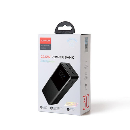 Joyroom powerbank 22.5W 30000mAh PD QC3.0 AFC czarny (JR-QP193)