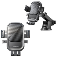 JOYROOM UCHWYT SAMOCHODOWY JR-OK6 DO TELEFONÓW IPHONE ANDROID Z REGULACJĄ