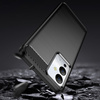 Carbon Case etui do Infinix Note 12i elastyczny silikonowy karbonowy pokrowiec czarne
