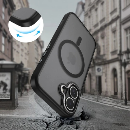TECH-PROTECT ETUI MAGSAFE DO IPHONE 17 MAGEDGE ANTYPOŚLIZGOWE