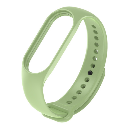Zamienna silikonowa opaska do Xiaomi Smart Band 7 pasek bransoleta bransoletka jasnozielony