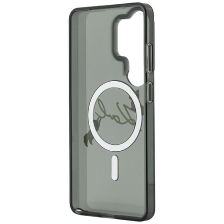 Etui Karl Lagerfeld IML KC Script        MagSafe do Samsung Galaxy S26 Ultra czarny