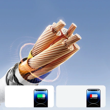 JOYROOM KABEL USB-A DO LIGHTNING 3A DO IPHONE 12 13 14 1M SZYBKA WYMIAINA