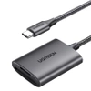 Czytnik kart SD/TF Ugreen CM401 USB C 5Gb/s - szary