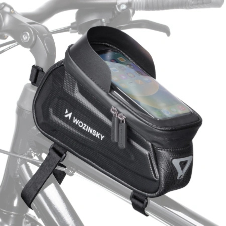 WOZINSKY TORBA ROWEROWA NA RAMĘ Z ETUI NA TELEFON DO ROWERU 1,7 L