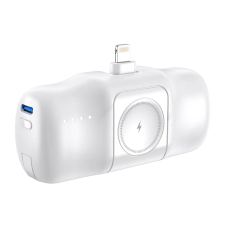 WOZINSKY MINI POWERBANK Z KABLEM USB-C DO APPLE WATCH 5000MAH 15W