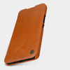 Nillkin Qin Leather etui skórzany pokrowiec z klapką portfel brązowe - samsung Galaxy A14