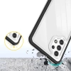 HURTEL CLEAR ETUI POKROWIEC 3IN1 DO SAMSUNG GALAXY A32 5G ŻELOWY Z RAMKĄ