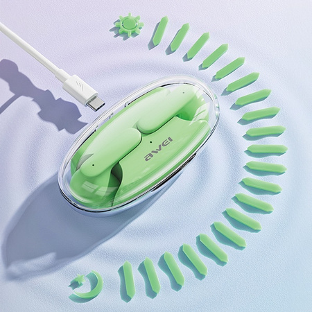 AWEI SŁUCHAWKI DO TELEFONÓW ANDROID SAMSUNG XIAOMI BLUETOOTH 5.3 T85 ENCTWS