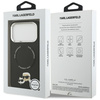 Etui Karl Lagerfeld Karl & Choupette     Pins MagSafe do iPhone 17 Pro Max czarny