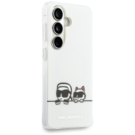 Etui Karl Lagerfeld IML Peekaboo         Karl&Choupette MagSafe do Samsung Galaxy S26 Plus przezroczysty