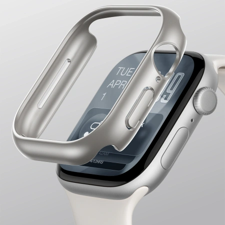 Etui ochronne AMAZINGTHING Minimal na Apple Watch Series 11 46mm - srebrne