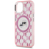 KARL LAGERFELD ETUI DO MAGSAFE DO IPHONE 15 PLUS 6.7 MONOGRAM CHOUPETTE