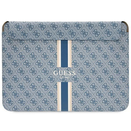 Etui Guess GUCS14P4RPSB 14" niebieski/ blue 4G Printed Stripes