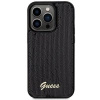 Etui Guess Sequin Script Metal na iPhone 13 Pro / 13 - czarne