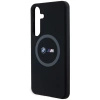 Etui BMW M Silicone Printed Ring MagSafe na Samsung Galaxy S24+ - czarne