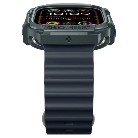 Etui Spigen Rugged Armor na Apple Watch Ultra 1 / 2 (49 mm) - ciemnozielone