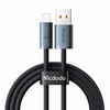 MCDODO KABEL USB-A LIGHTNING SZYBKIE ŁADOWANIE DO TELEFONU LED CZARNY 2M