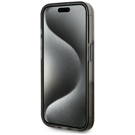 KARL LAGERFELD ETUI LIQUIDE GLITTER MONOGRAM GRADIENT DO IPHONE 15 PRO MAX