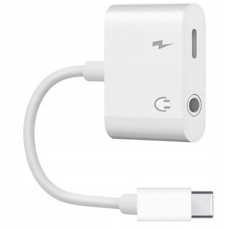 CO2 ADAPTER USB-C MINI JACK 3,5MM PRZEJŚCIÓWKA KABEL AUX DO SAMSUNG APPLE Z DAC