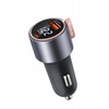 MCDODO MOCNA SZYBKA ŁADOWARKA SAMOCHODOWA Z MIERNIKIEM 2X USB USB-C 75W LED