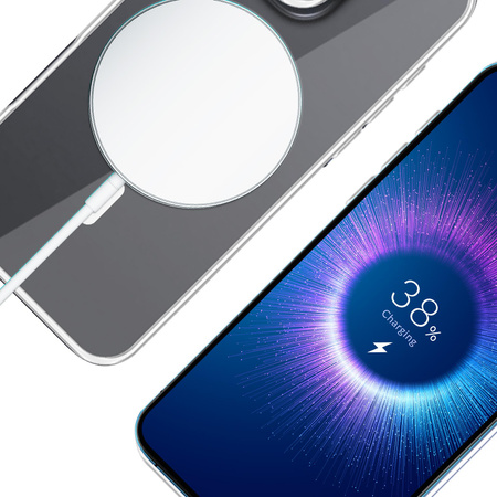 3MK CLEAR MAGCASE ETUI DO IPHONE 16 PRO MAX OCHRONA TELEFONU Z MAGNETYCZNYM