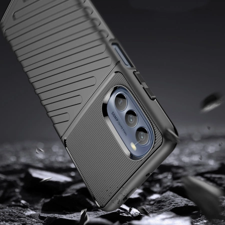 HURTEL THUNDER CASE ETUI DO MOTOROLA MOTO G62 5G SILIKONOWY PANCERNY