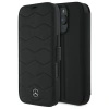 Mercedes MEBKP16X23RWRSK iPhone 16 Pro   Max 6.9 czarny/black bookcase MB Waves Leather
