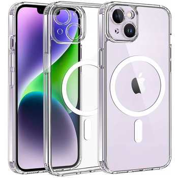 CO2 ETUI MAGNETYCZNE CLEAR CASE WZMOCNIONE DO MAGSAFE IPHONE 14 PLUS