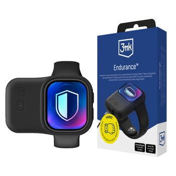 3mk Endurance Powerbank Case for Apple Watch 44 mm/45 mm 2,5W 1200mAh USB-C Black