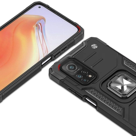 WOZINSKY RING ARMOR ETUI PANCERNE DO POCO M4 PRO 5G Z MAGNETYCZNYM UCHWYTEM