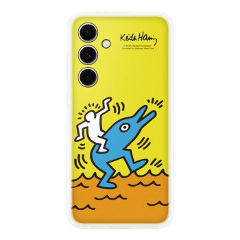 Etui Samsung EF-MS721CYEGWW S24 FES721 żółty/yellow Flipsuit Case