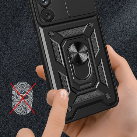 HURTEL PANCERNE ETUI DO SAMSUNG GALAXY S23+ HYBRID ARMOR Z OSŁONĄ NA APARAT