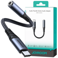 Adapter DAC Joyroom SY-C01 USB-C do mini jack 3.5 mm - czarny