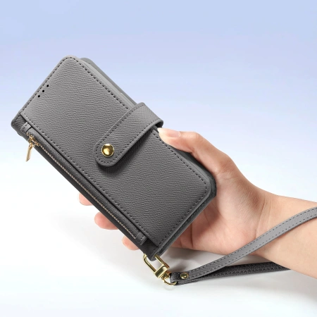 DUX DUCIS ETUI DO IPHONE 15 PRO MAX LAWA POKROWIEC MAGNETYCZNY ZAMKNIĘCIE