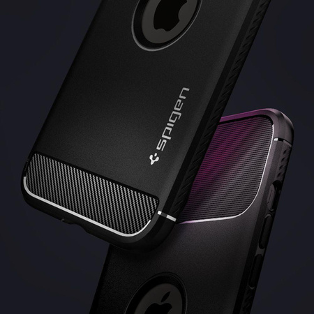 SPIGEN RUGGED ARMOR IPHONE 12/12 PRO MATTE BLACK