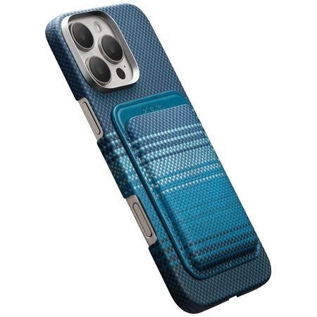 Portfel magnetyczny PITAKA Woven Wallet  MagSafe do telefonu moonrise