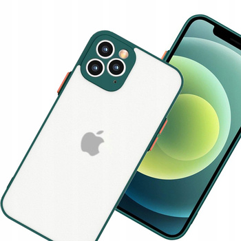 HURTEL CASE SILIKONOWE DO SAMSUNG GALAXY S21+ 5G PÓŁPRZEZROCZYSTE Z OCHRONĄ
