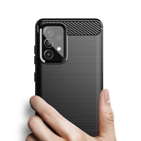 HURTEL CARBON CASE ETUI POKROWIEC DO SAMSUNG GALAXY A72 4G ELASTYCZNE