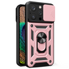 Hybrid Armor Camshield etui iPhone 14 Pro pancerny pokrowiec z osłoną na aparat różowe