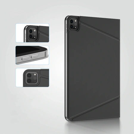 Etui AMAZINGTHING Matte Pro Mag Folio z podstawką na iPad Air M3 13" - czarne