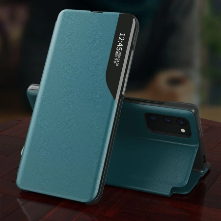 HURTEL ECO LEATHER VIEW CASE DO XIAOMI POCO M3 REDMI 9T POKROWIEC Z KLAPKĄ
