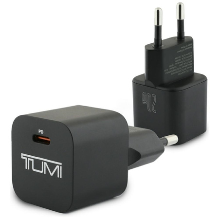 TUMI ŁADOWARKA SIECIOWA USB-C DO IPHONE 13 14 15 20W SZYBKIE ŁADOWANIE
