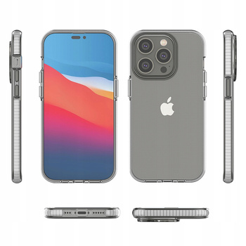 HURTEL ETUI CASE POKROWIEC SILIKONOWY DO IPHONE 14 PRO Z RAMKĄ WYTRZYMAŁY