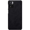 Nillkin Qin Case etui do Xiaomi Redmi Note 11 Pro+ (China) / Redmi Note 11 Pro (China) / Mi11i HyperCharge osłona na aparat kabura pokrowiec obudowa z klapką czarny